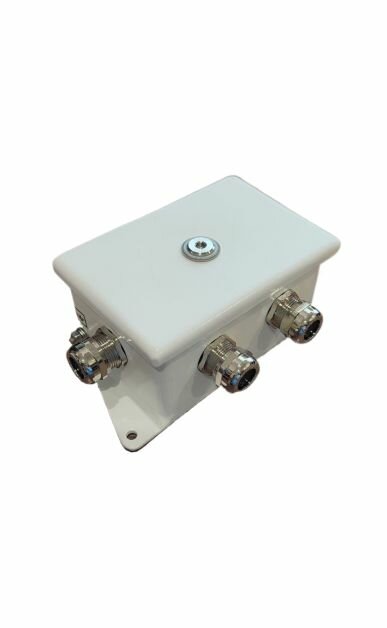 Коробка монтажная огнестойкая КМ-О (12к)-IP66 6 вводов М20 6-12 мм Гефест