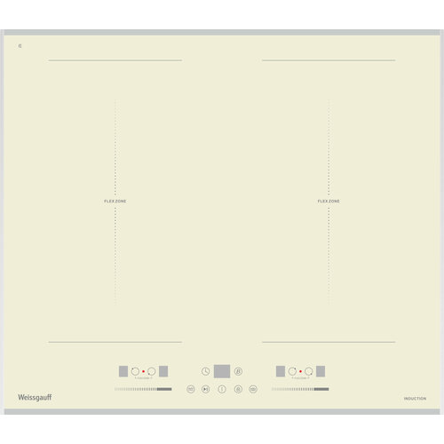 Индукционная варочная панель с инвертором и слайдером Weissgauff HI 642 GFZG 2624000₽