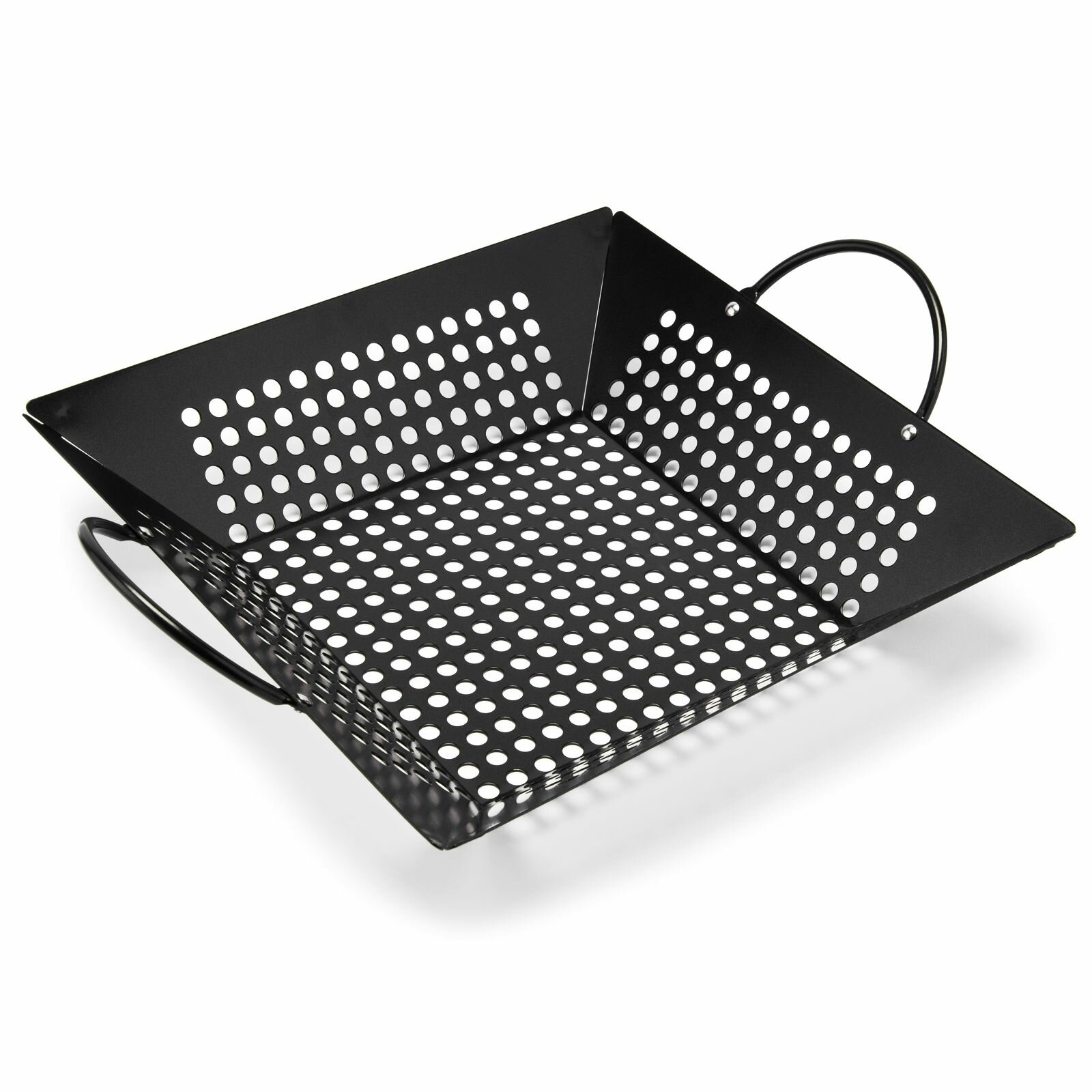 Противень для гриля Appetite "Пикник" 38.5х30.5 см перфорированный углеродистая сталь черный