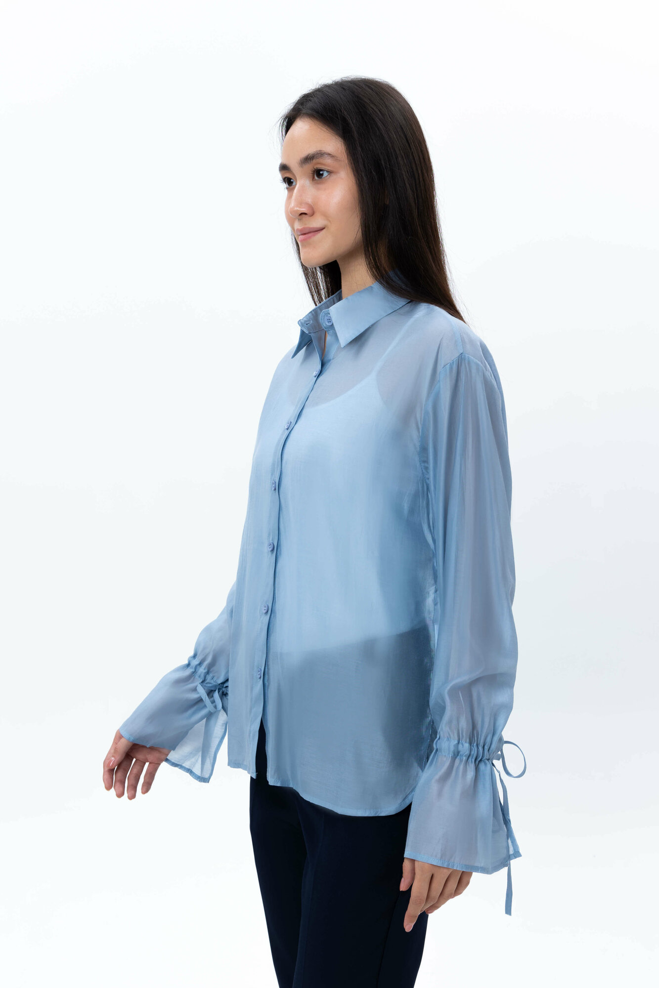 Блуза TERRA PRO, размер XS, blue — фото 1