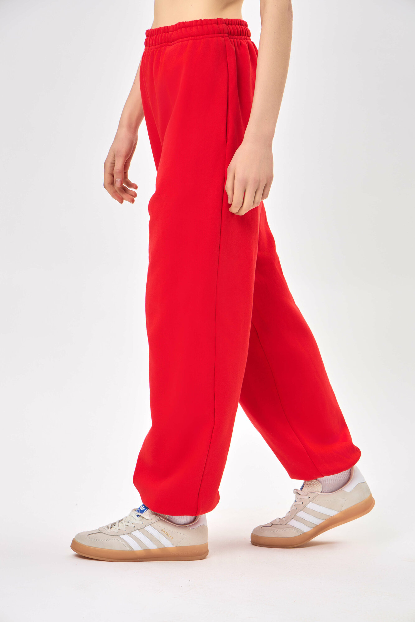 Брюки джоггеры TERRA PRO, размер XL, red — фото 1