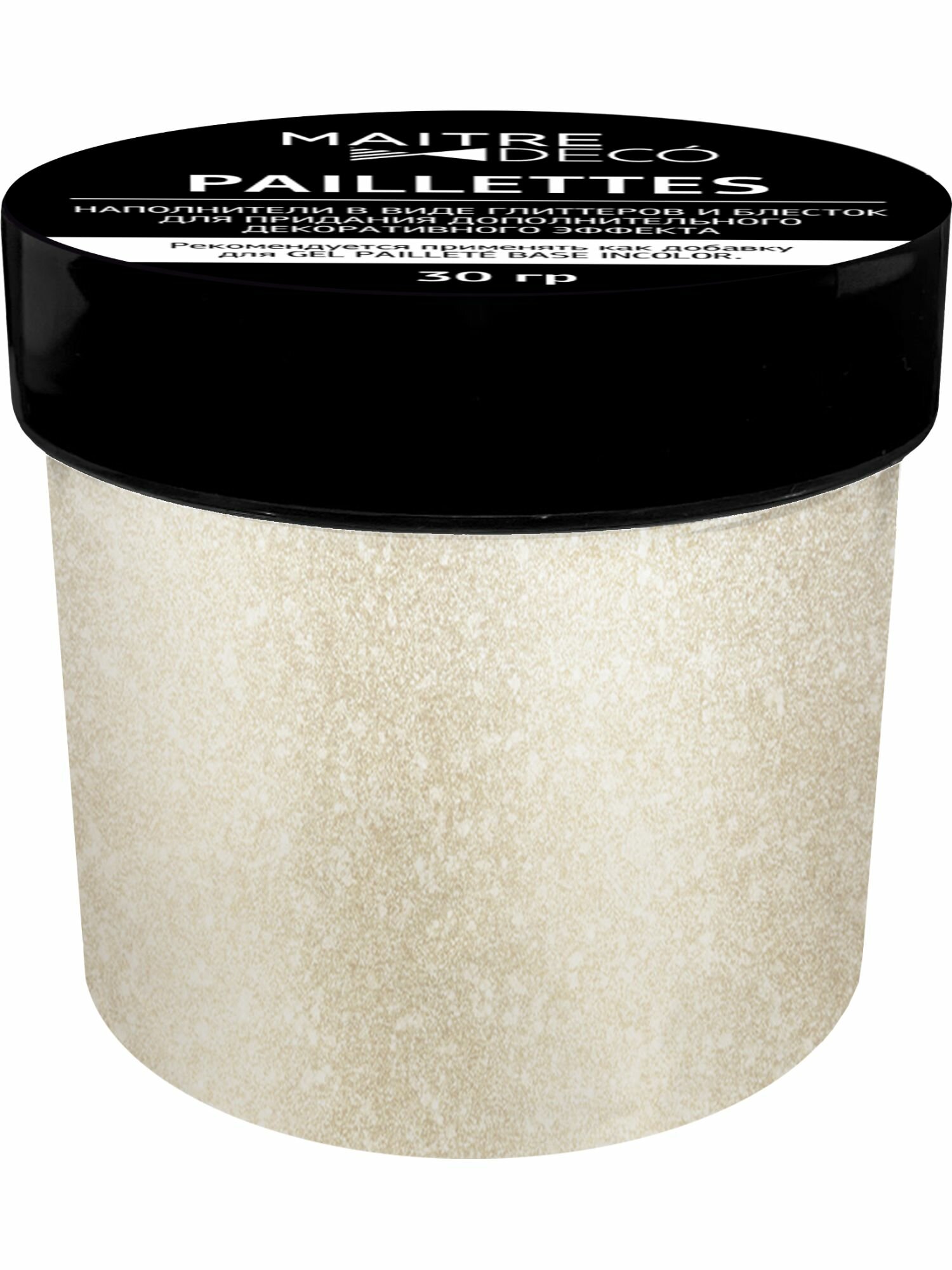 Декоративная добавка Maitre Deco Paillettes Or цвет золото 30 г
