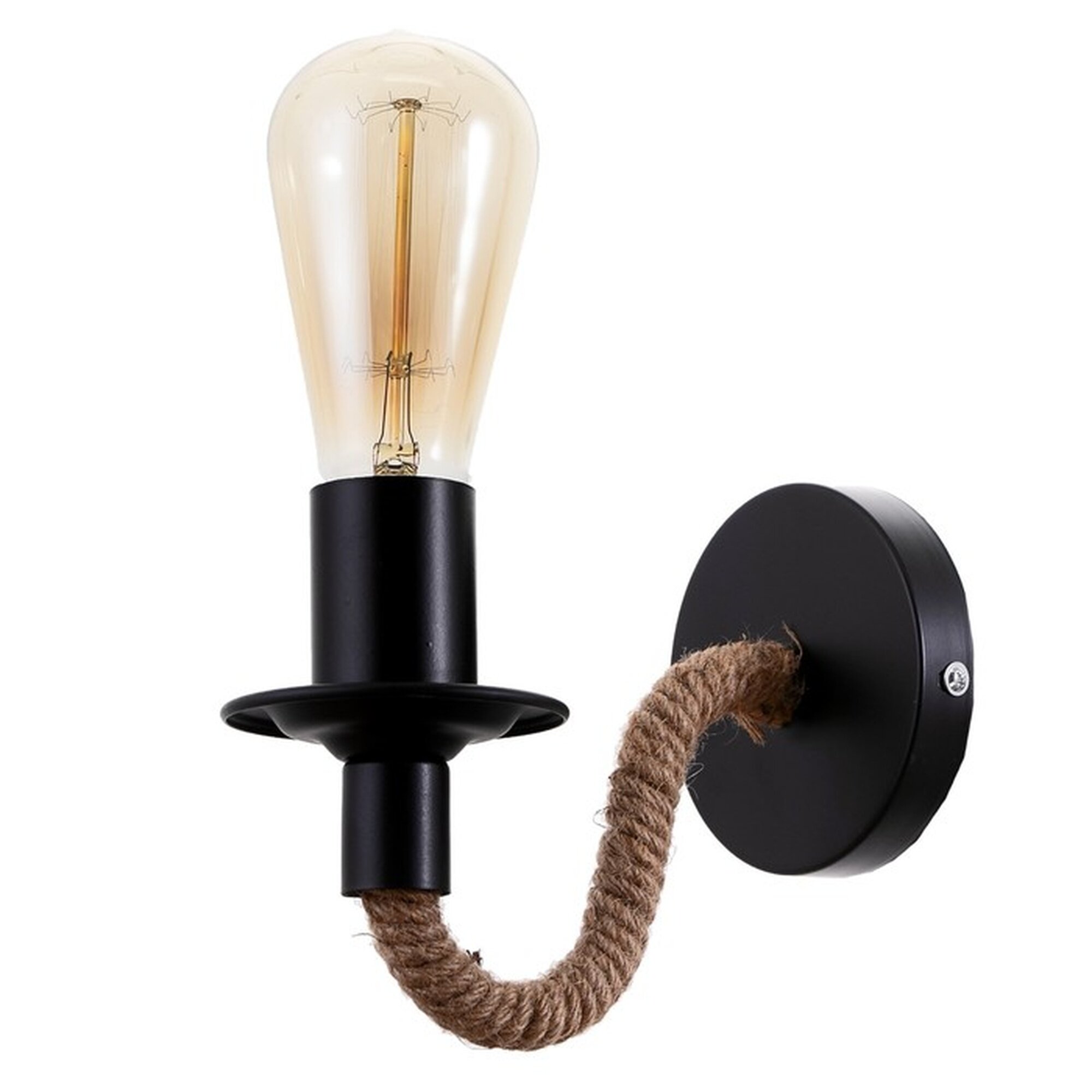 Светильник BayerLux 69941/1 E27 40 Вт черный металл 13x26x16 см