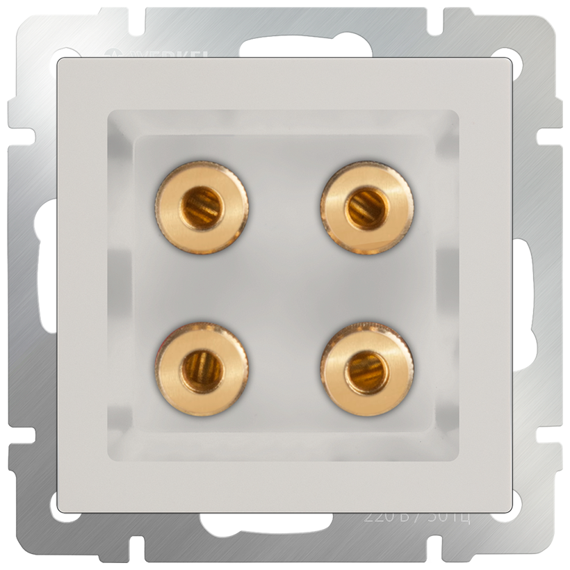 Телекоммуникационная розетка Werkel WL03-AUDIOx4