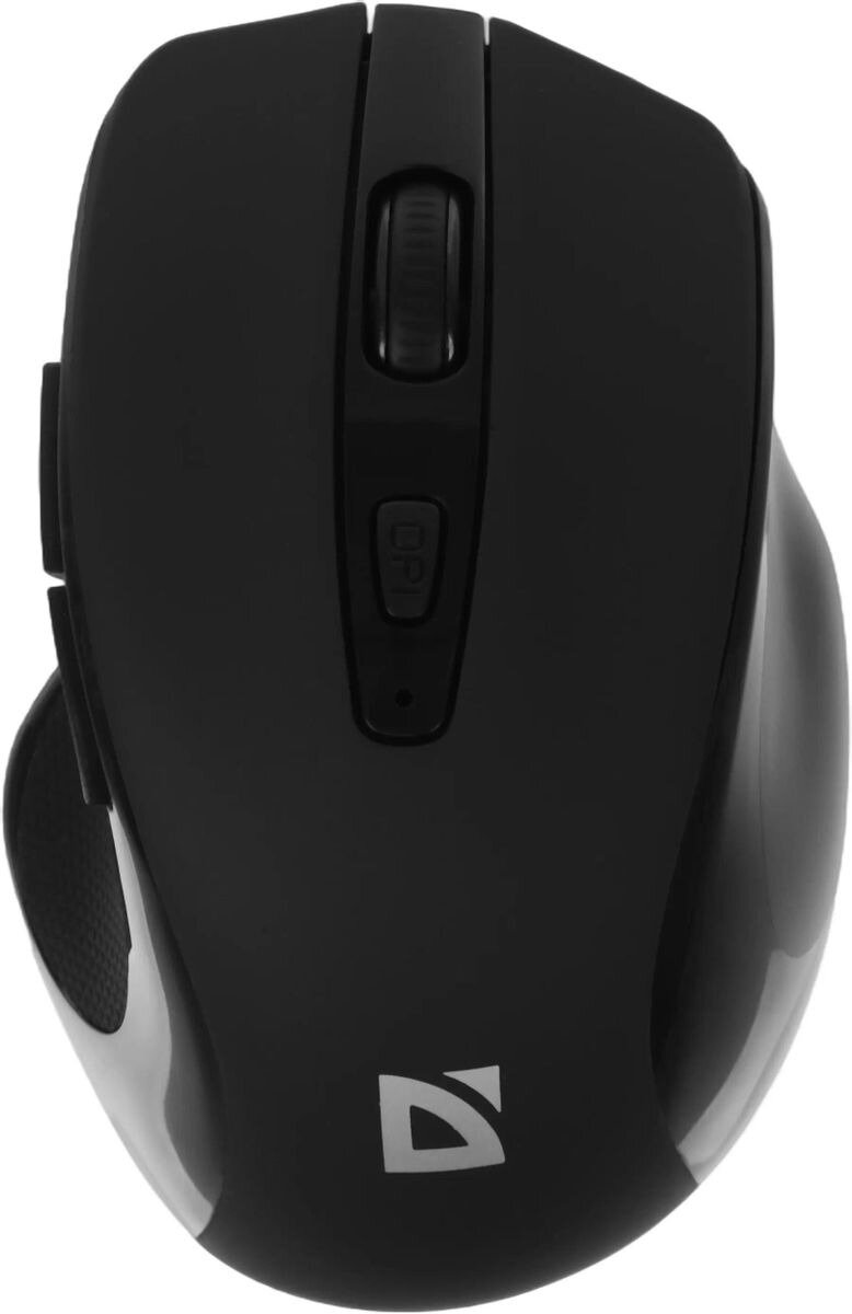 Мышь Defender беспроводная оптическая Prime MB-053, USB, 800/1200/1600 dpi, чёрный.