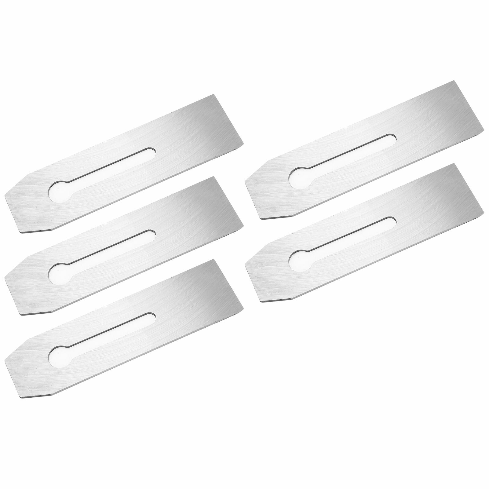 Лезвие строгального станка 51 мм 5 шт. Высокоуглеродистая сталь термообработка износостойкий прочный режущий инструмент для деревообрабатывающих проектов