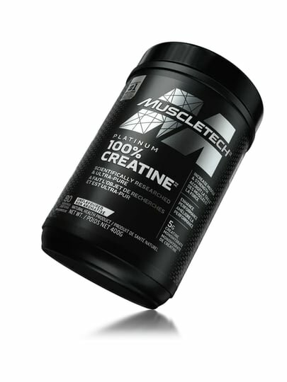 MuscleTech Platinum Creatine monohydrate 400g - креатин моногидрат от MT америка оригинал — фото 1