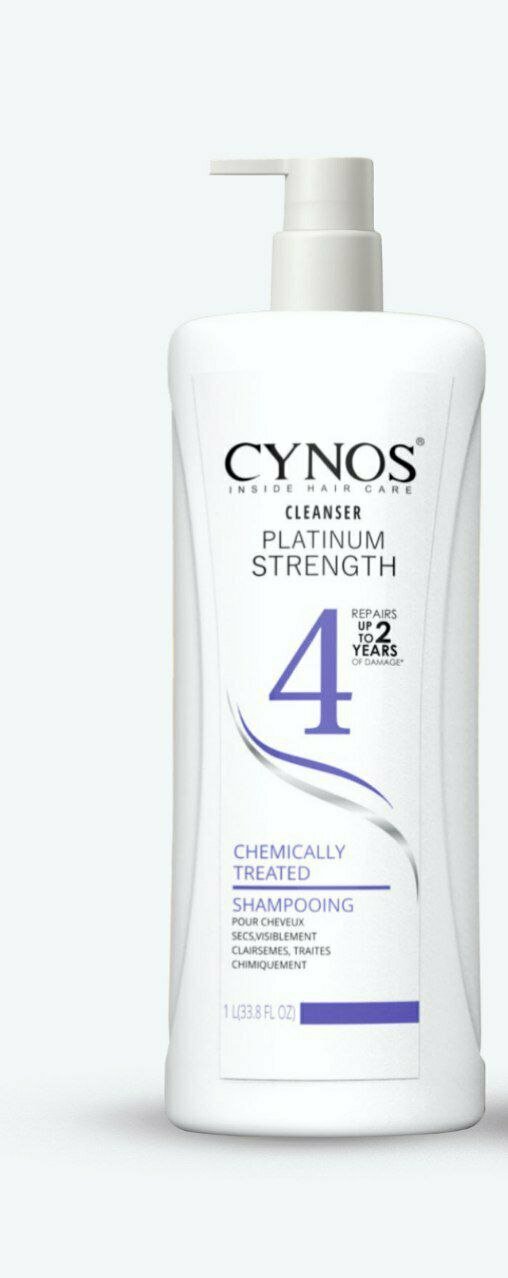 Шампунь "Зеленый Чай" CYNOS-4 для всех типов волос против перхоти 1л — фото 1