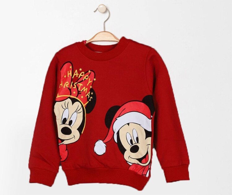 Свитшот Snoopy, размер 110 см, 043 красный — фото 1