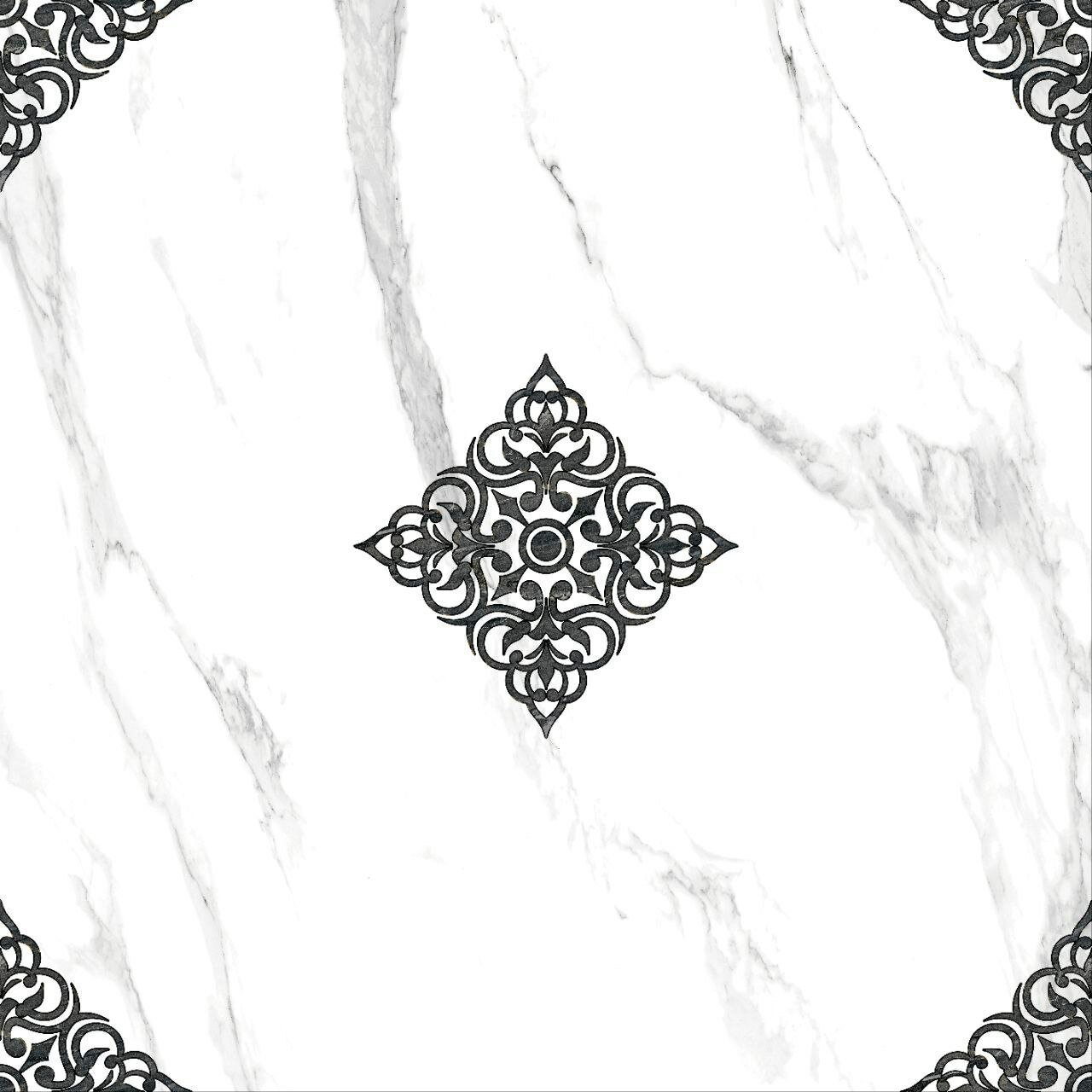 Керамогранит 60×60 — под мрамор, матовый, для пола и стен, универсальный