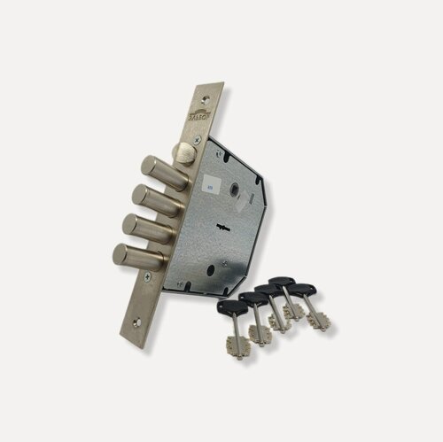 Изображение товара Замок врезной Эльбор 1.06.29 гранит (левый)