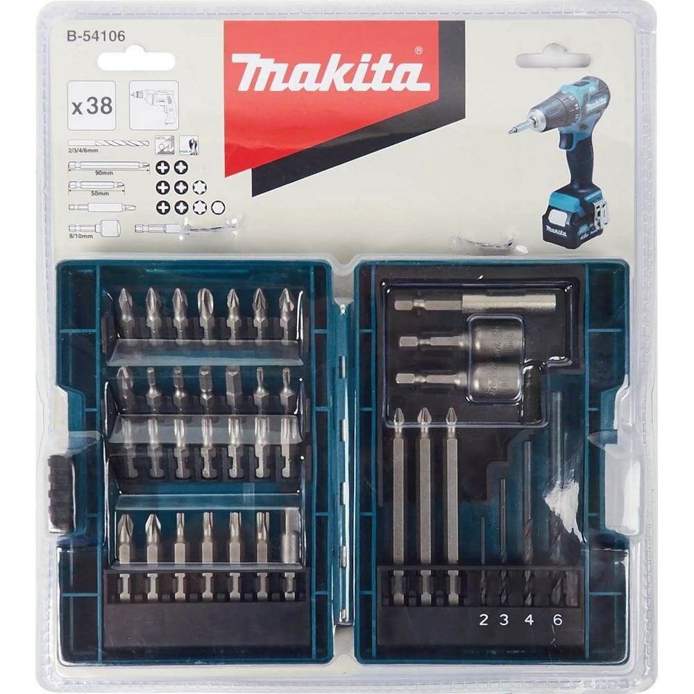 Набор насадок 38 шт Makita B-54106 — фото 1