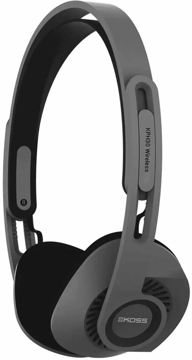 Наушники KOSS KPH30 Wireless Black, беспроводные, полуоткрытые