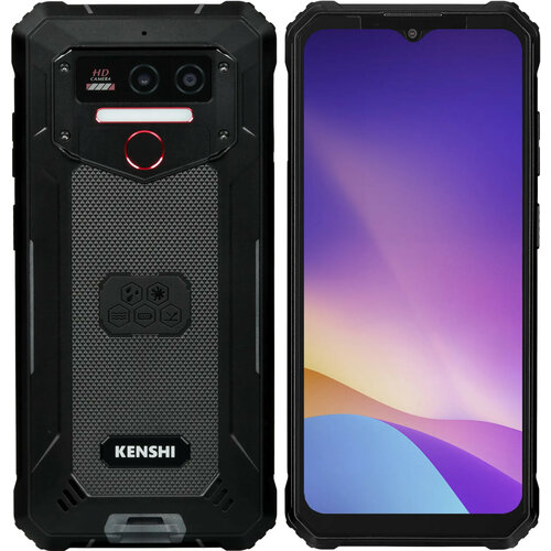 Смартфон KENSHI Armor C1w 4/64 ГБ, Dual nano SIM, черный