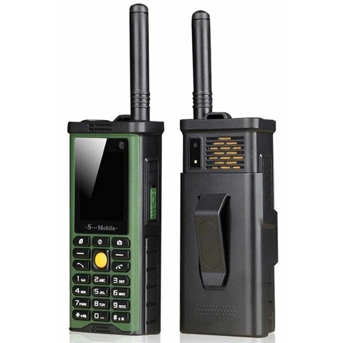 Телефон S Mobile S-G8800, 4 SIM, зеленый