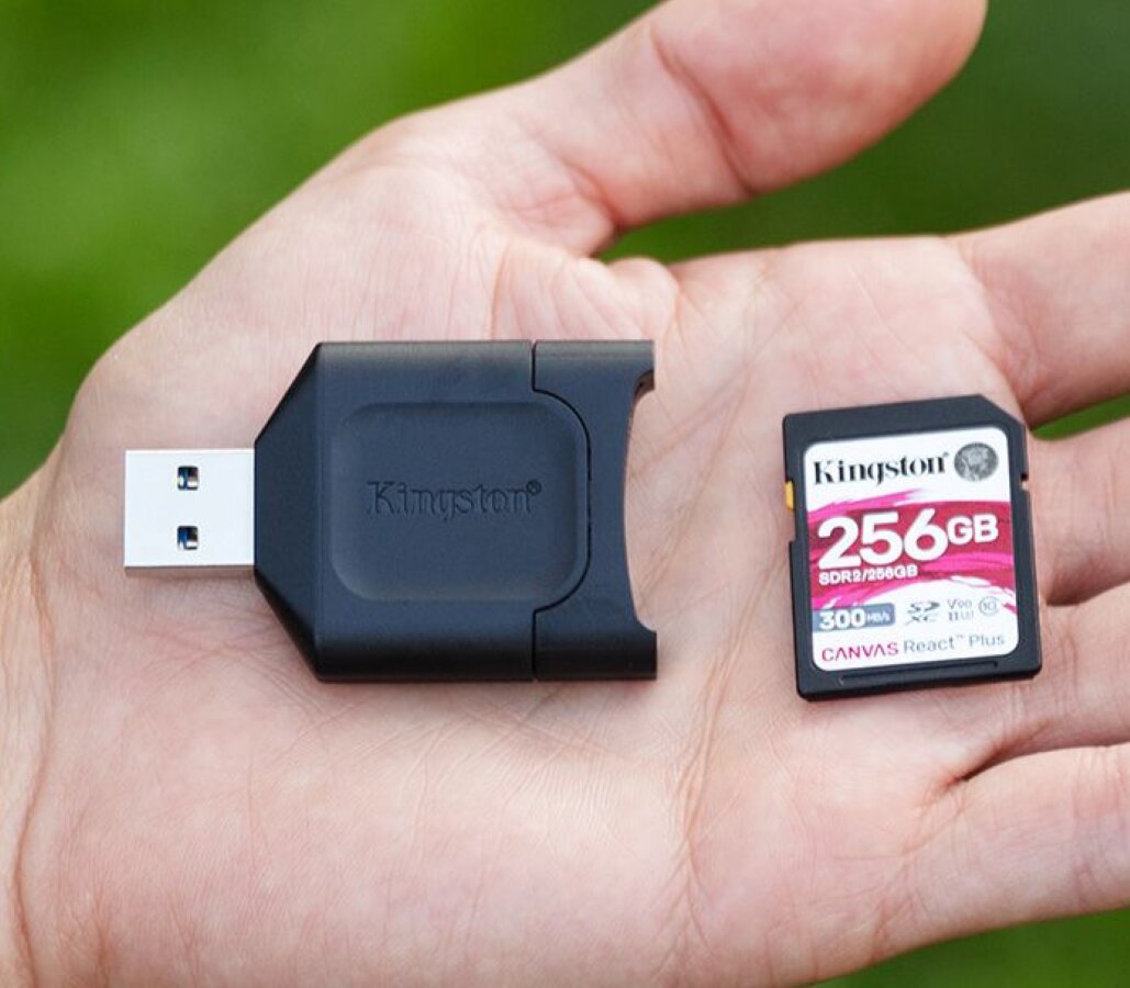 Внешний картридер Kingston USB 32 SDHC/SDXC UHS-II MobileLite Plus (MLP)