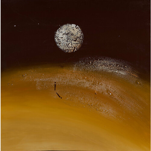 Картина на холсте для интерьера гостиной офиса спальни декор на стену интерьерная абстракция Полнолуние1 7201₽