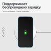 Фото #5 Чехол для iPhone 15 / Айфон 15 защитный бампер тонкий, голубой прозрачный