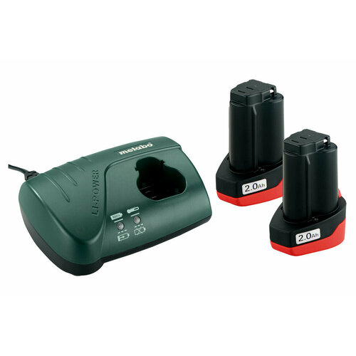 Дрель-шуруповерт Metabo PowerMa-- BS 2014 Basic 20Ah -2 Case Set2 24999₽