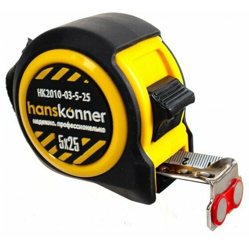 Рулетка Hanskonner 5x25 HK2010-03-5-25 рулетка hanskonner hk2010 03 5 25 5x25