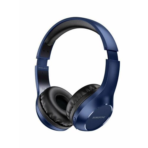 Наушники беспроводные BOROFONE BO12 Power синий 2472₽