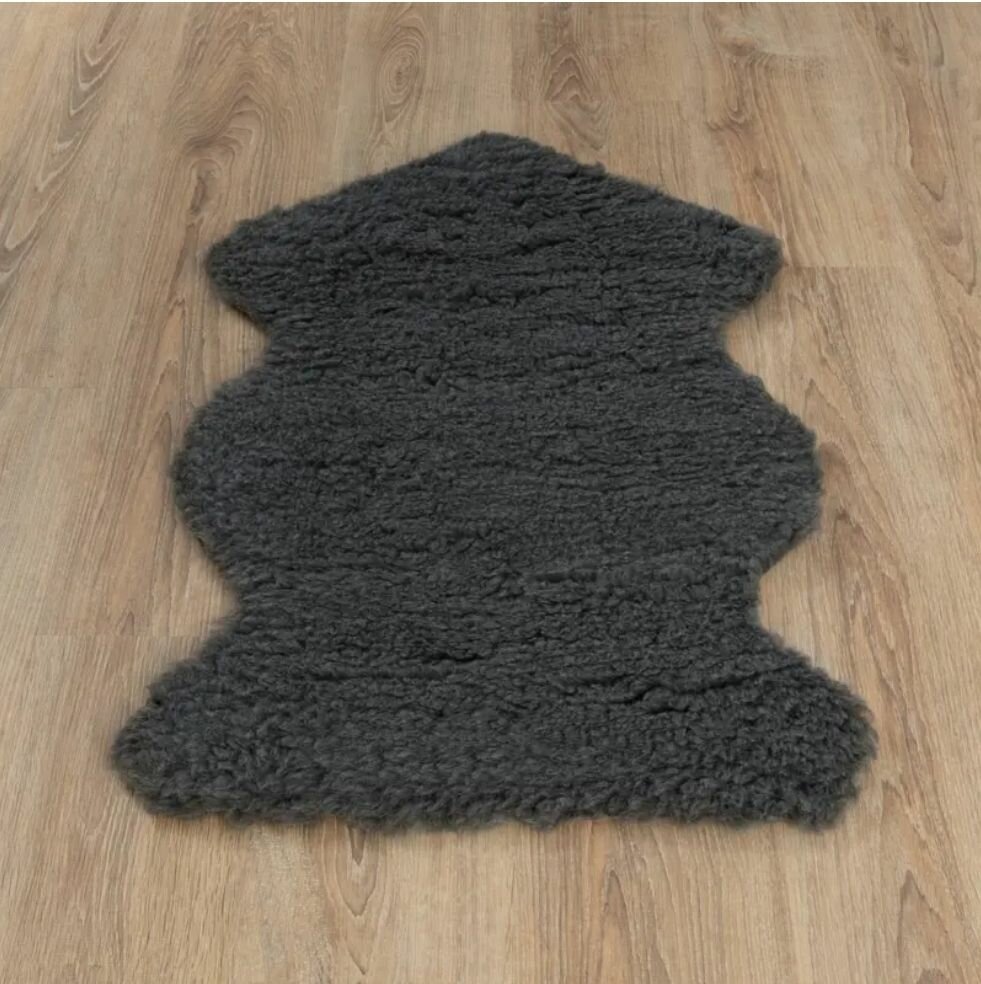 Коврик Vetta Snow искусственный мех противоскользящий 55x85 см