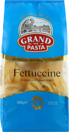 Макароны Grand Di Pasta Fettuccine Гнезда 500г Makfa - фото №14