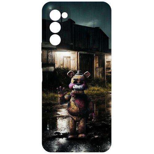 Чехол-накладка Krutoff Soft Case фнаф (FNAF) - Фредди под дождем для TECNO Camon 18 черный чехол накладка krutoff soft case фнаф fnaf кошмарный фредди для tecno camon 20 pro черный