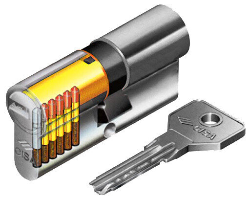 Комплектующие К Замкам Цилиндровый механизм Cisa (Чиза) Asix 35-35В ОЕ302-13-0 цилиндр личинка для замка