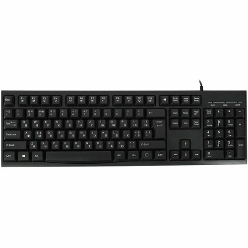 Клавиатура Foxline K100 (черный)