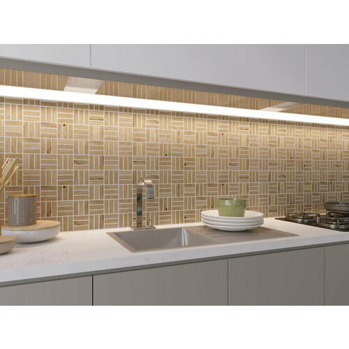 WS6O116 Мозаика Woodhouse коричневый 30x30 499₽