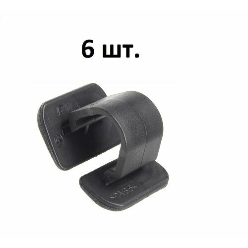 8E0863727A Клипса шумоизоляции капота Audi, Seat, Skoda, VW (VAG оригинал) - 6 шт.