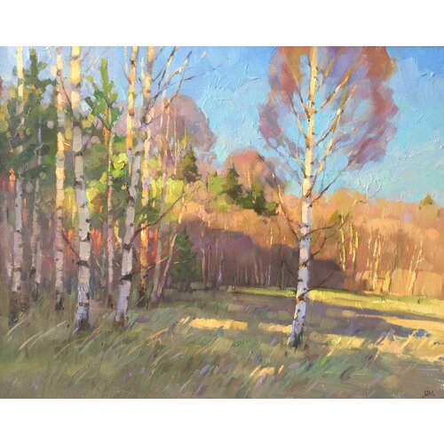 КартинаТёплый апрель40х50см холст масло авторская работа 60000₽