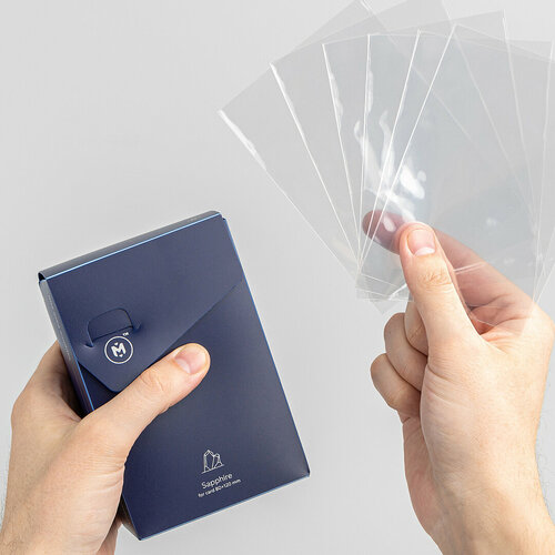 Meeple House UCS Sapphire протекторы для карт 80х120 мм (200 шт)