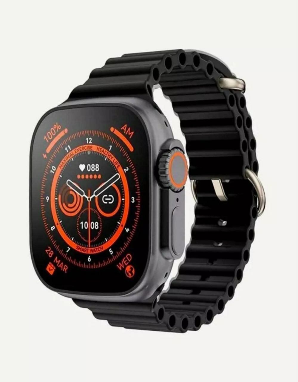 Смарт часы Х8+ Ultra Smart Watch умные часы женские мужские с влагозащитой Bluetooth черный