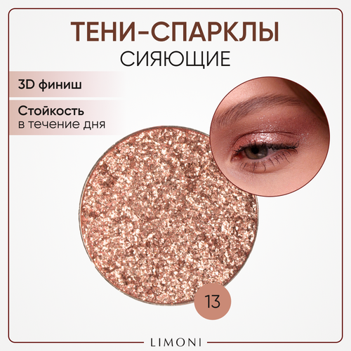 Тени для век Limoni Eye Shadow Prism, запасной блок 13 тон