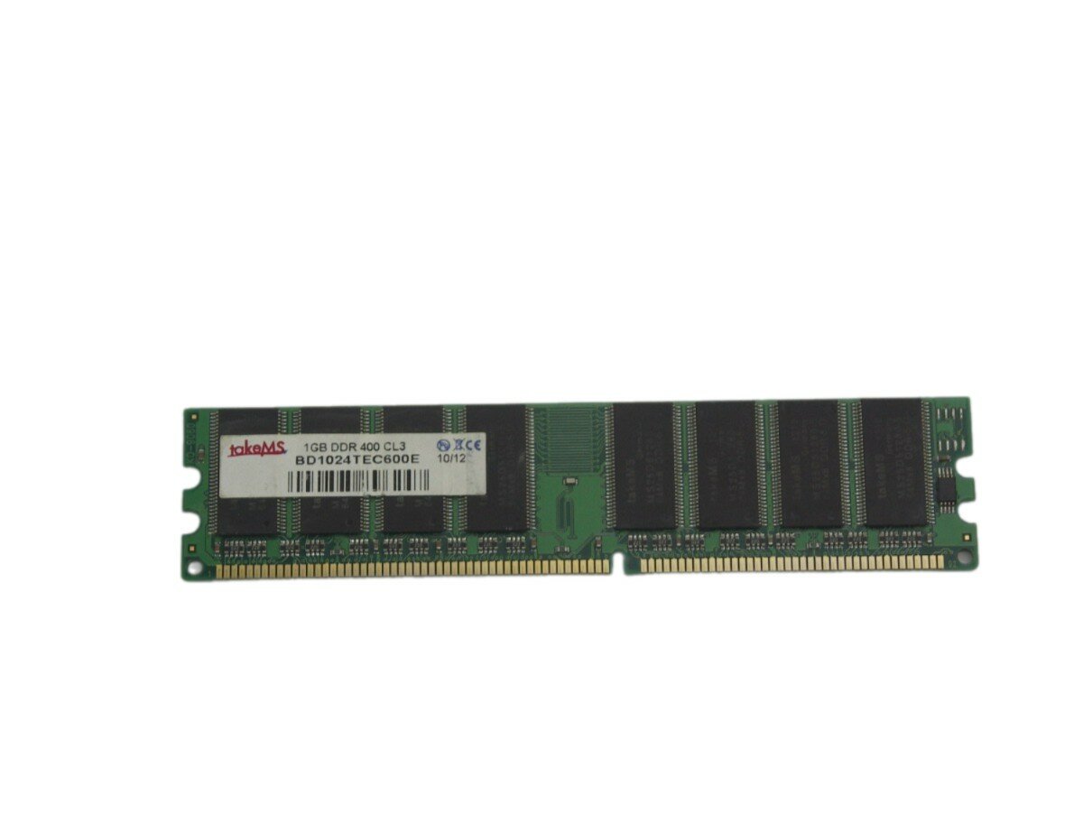Оперативная память DIMM DDR1 1Gb PC-3200 TakeMS BD1024TEC600E