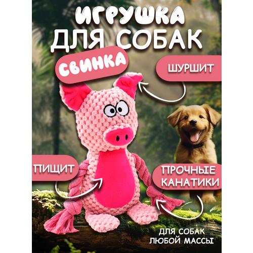 Игрушка для собак "Свинка"