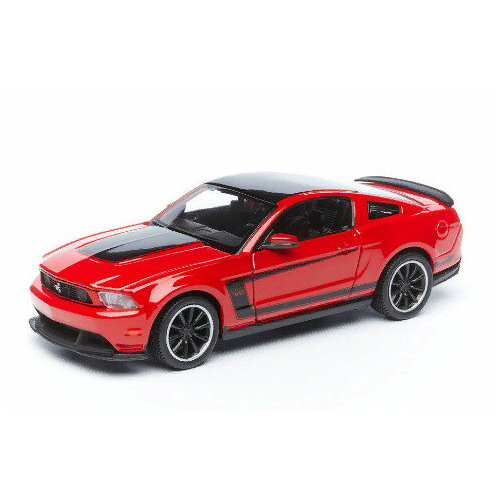 Maisto машинка металлическая Ford Mustang Boss 302 1:24, 1:24 арт. 31269 оранжевый