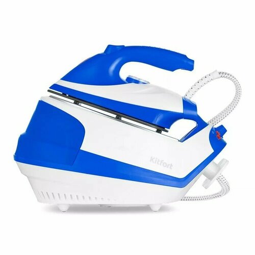Kitfort Отпариватель Kitfort КТ-9135-3 напольный 2000 Вт 1200 мл 35 гмин утюжок бело-синий 1104600₽