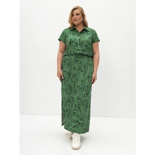 Платье La Via Estelar, размер 50, зеленый
