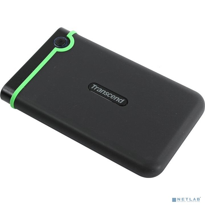 Transcend Portable HDD 2Tb StoreJet TS2TSJ25M3S {USB 3.0 2.5" black-green}