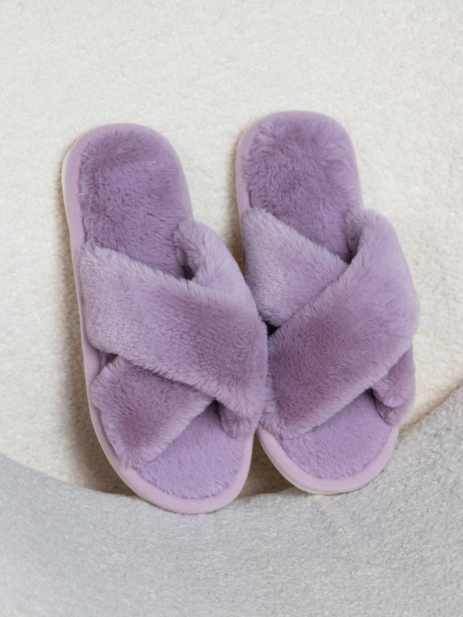 Тапочки Glamuriki, размер 38-39, темно-фиолетовый — фото 1