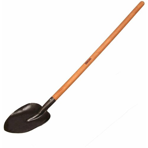 Лопата универсальная с рёбрами жёсткости L 147 см деревянный черенок Greengo 1671₽