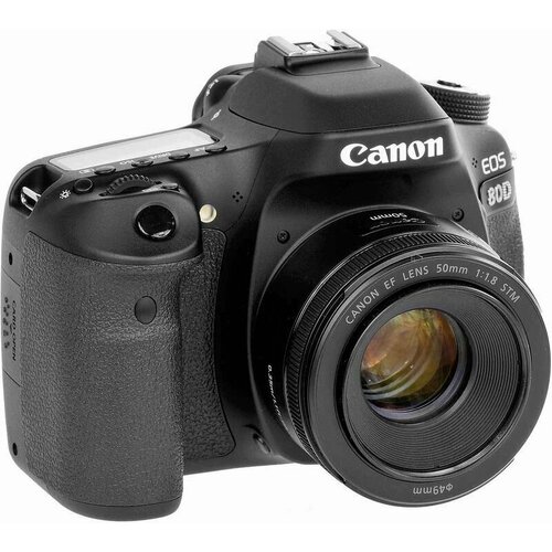 Фотоаппарат Canon 80D Kit 50mm STM 10098900₽