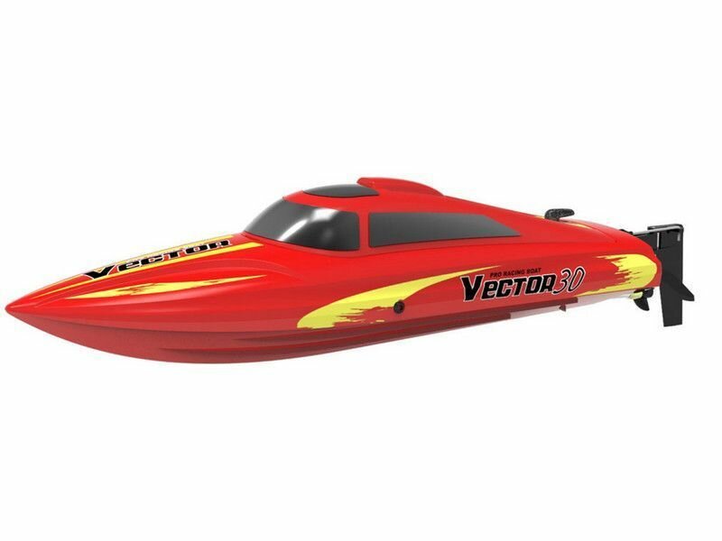 Радиоуправляемый катер Volantex RC Vector 30 красный 2.4G RTR - EXA79503RR