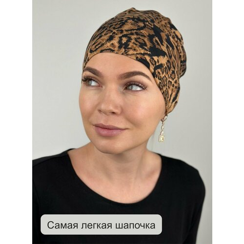 Чалма Katerina Lev, размер 52-60, оранжевый, черный
