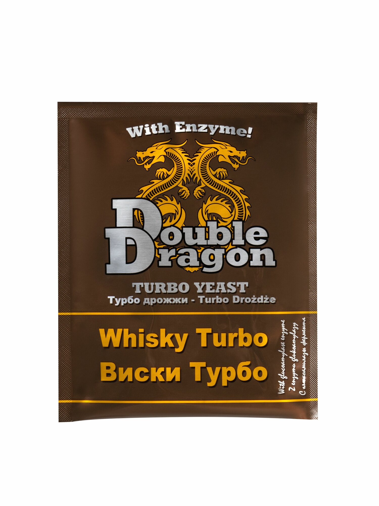 Дрожжи спиртовые Double Dragon Whisky Turbo, 1 упаковка