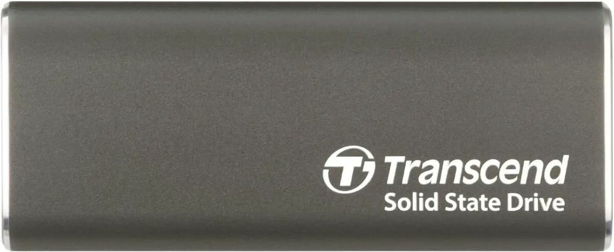 Внешний диск SSD Transcend TS500GESD265C, 500ГБ, серый