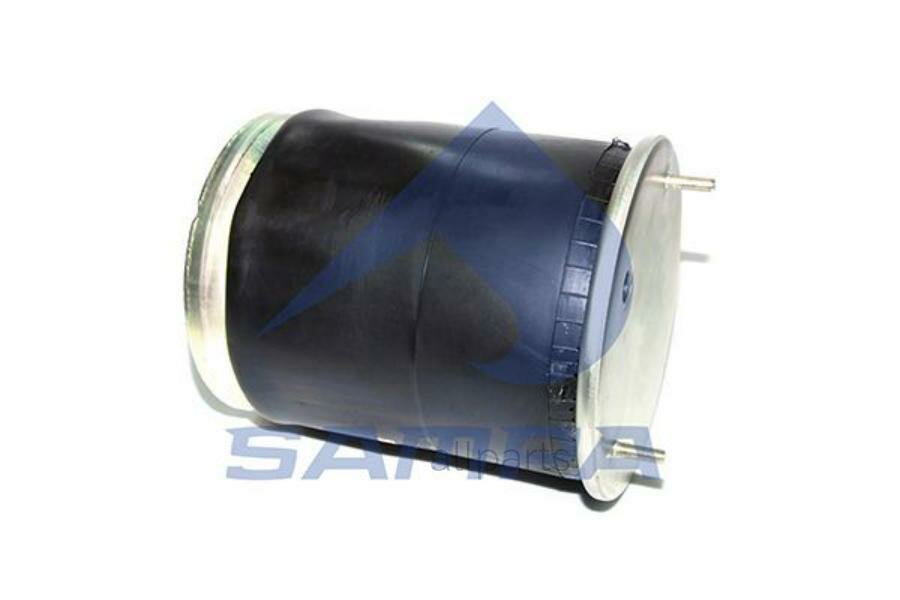 SAMPA SP554023K пневмоподушка со стак. !2 шп. M12смещ.25. 1отв. штуцM22. Поршень стальн.4отв. M12 \SAF